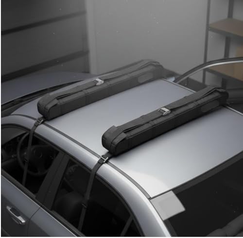 2 Pieces Soft Roof Rack Car Roof Pad Portable Roof Carrier Rack Pads - Image 5