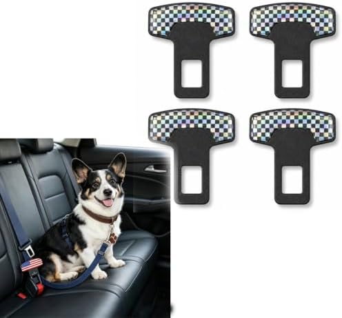 4 Pack Clips for Dogs, Cats Travel Harness Decorative Car Interior Clips - Image 2