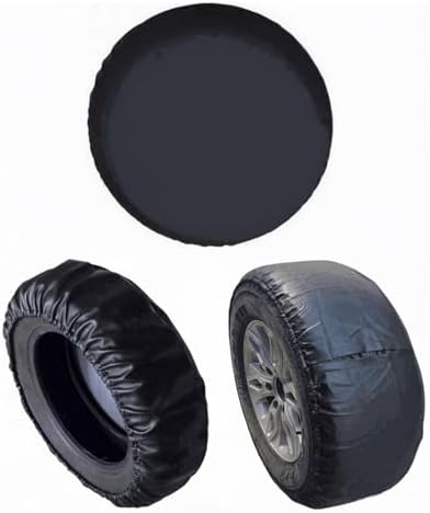 Black Spare Tire Cover for Honda CRV, Car SUV Camper RV Trailer - Image 5