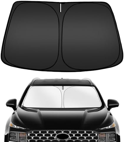 ARISMOTOR Windshield Sun Shade for Hyundai Santa Fe 2019-2026 by ARISMOTOR