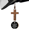 Christian Gifts for Men, Cross for Car Accessories for Men by DINIZON
