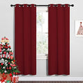 NICETOWN Burgundy Red Blackout Curtains by NICETOWN