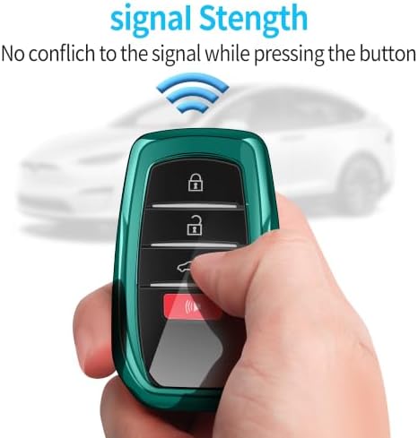 Key Fob Cover with keychain Compatible with Toyota 2025-2026 Camry 4Runner - Image 6