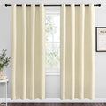 NICETOWN Beige Room Darkening Curtains 78" Long by NICETOWN