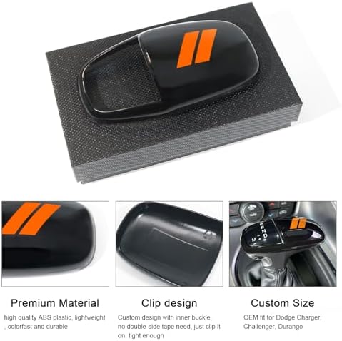 Gear Shift Knob Head Cover for Dodge Durango Accessories 2016-2025 2026 - Image 4
