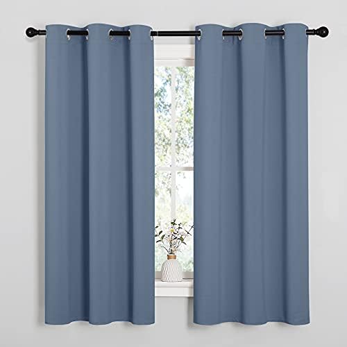 NICETOWN Stone Blue Blackout Curtains by NICETOWN