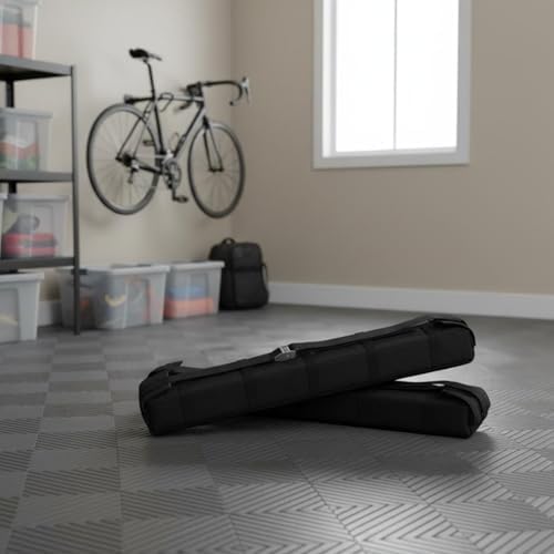 2 Pieces Soft Roof Rack Car Roof Pad Portable Roof Carrier Rack Pads - Image 3
