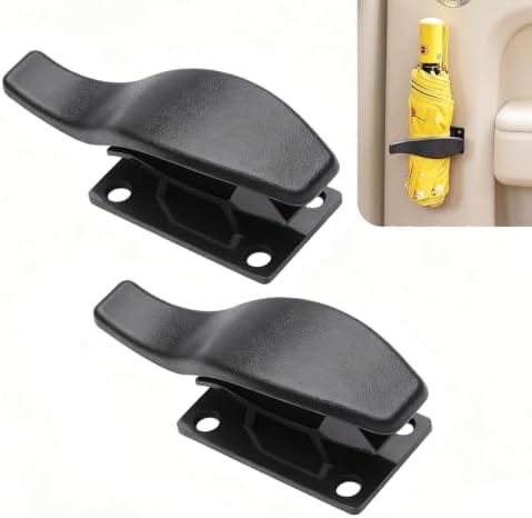 2 PCS Car Trunk Umbrella Holder Clip, Heavy‑Duty ABS Umbrella Fixing Clamp by Unknown