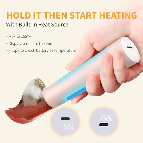 Heated Ice Cream Scoop, Rechargeable Electric Scooper - Image 3