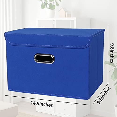 STOREONE Fabric Storage Cube Bins Foldable Organizer Container Collapsible - Image 2
