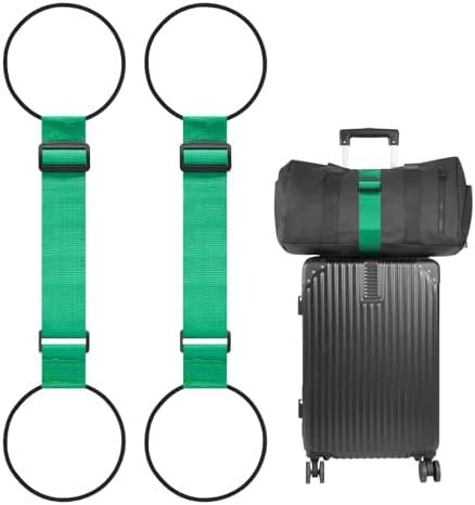 BILIONE Adjustable Luggage Connector Straps by BILIONE