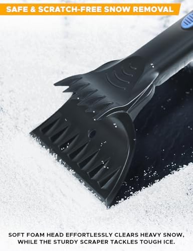 EcoNour 62" Extendable Snow Broom - Image 2