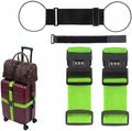 CLOLOP Luggage Strap 2 Pack, Heavy Duty Adjustable Suitcase Belt by CLOLOPPUMPS