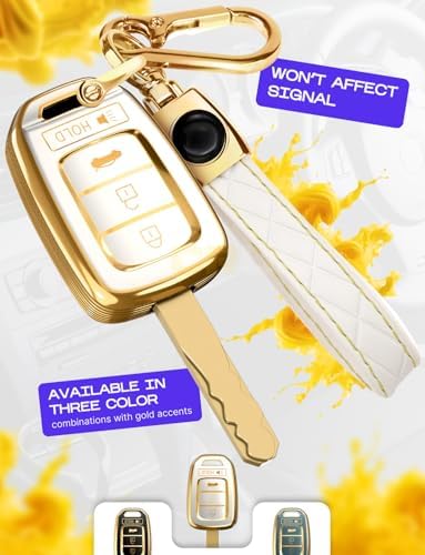 Lucrum Compatible with Honda Key Fob Cover & Keychain - Image 6