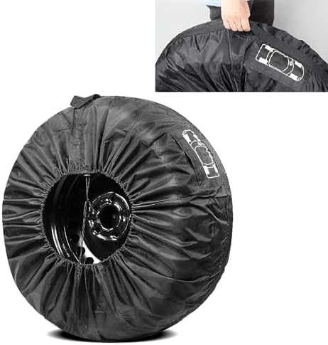 1 PC Car Tire Protector, Car Spare Tire Cover, Spare Tire Storage Bag, Universal by Unknown