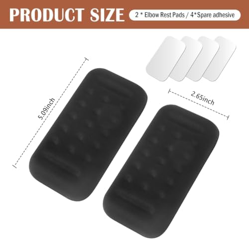 2PCS Car Arm Rest Elbow Pads, Comfortable Car Arm Rest Cushion - Image 2