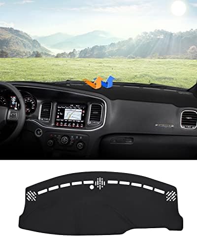 Autorder Dashboard Cover Mat for 2011-2023 Dodge Charger Accessories Dash Cover by Autorder