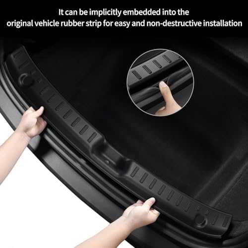 Upgrade Rear Bumper Guard for Tesla Model Y Juniper 2025-2026 - Image 3