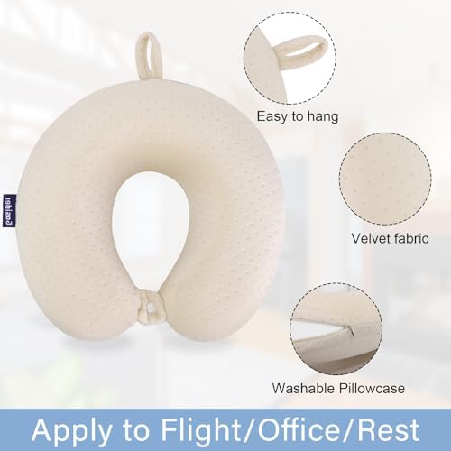 Memory Foam Neck Pillow, Travel Neck Pillow - Image 2
