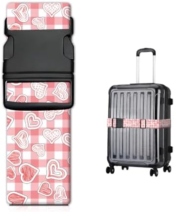 Luggage Strap for Suitcases Adjustable Travel Belt by Unknown