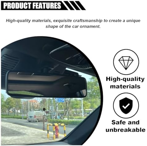 smilfuy 2PCS Car Rosary for Rearview Mirror - Image 5
