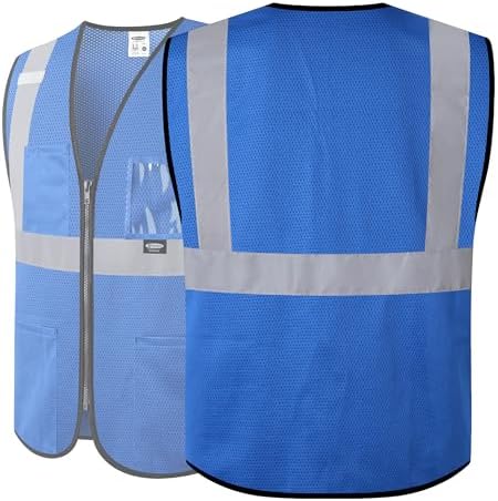 JKSafety Safety Vest for men women Hi Vis Vest - Image 3