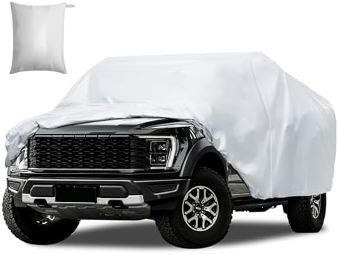 Truck Cover Waterproof Fit for Ford F150 Raptor Chevrolet Silverado 1500 by Migaven
