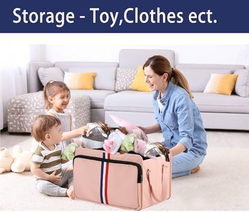 Homeve Trunk Organizer for Car, Waterproof Collapsible 3 Compartments Car - Image 7