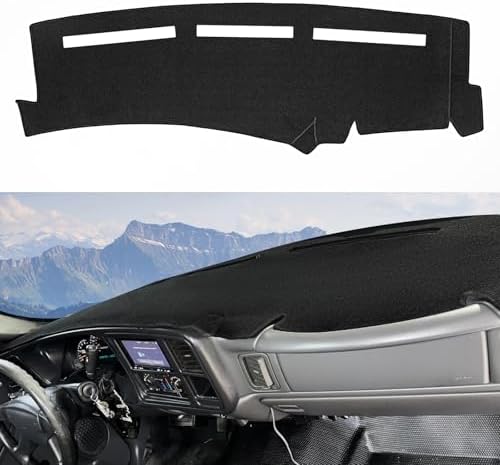 SKYLOTEC Dash Cover for 1999-2006 Chevy Silverado GMC Sierra 1500 2500 3500 by SKYLOTEC