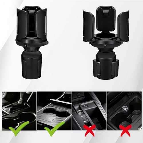 Car Cup Holder Expander, Auto Cup Organizer Expander Holder, Auto Insert Cup - Image 4