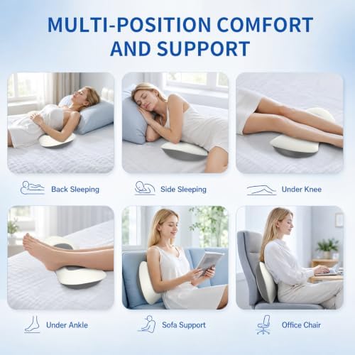 Lumbar Support Pillow for Bed Sleeping - Image 5