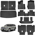 Floor Mat Cargo Liner Backrest Mat Compatible by ZQULOYO