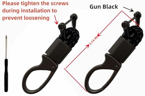REPROTECTING Silicone Rubber Carbon Fiber Key Fob Cover Compatible - Image 5