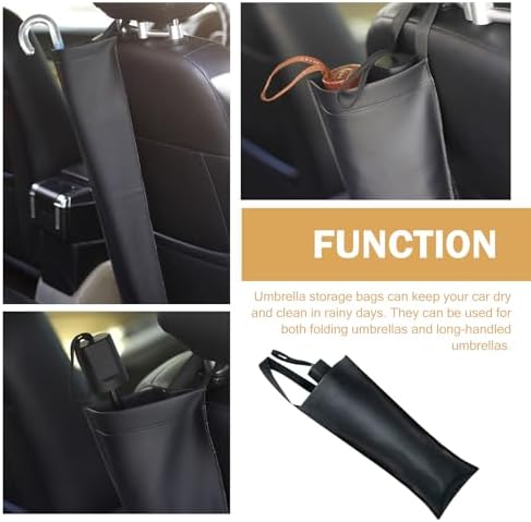 Car Umbrella Holder, Seat Back Organizer, Foldable Umbrella Storage Bag - Image 7