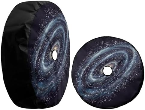 Spiral Galaxy and Stars Spare Tire Cover - Image 3