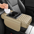 5 in 1 Nappa Leather Console Armrest Cover by AuraSettle