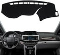 Dashboard Cover Dash Mat Fit for Ho-nda Accord 2017-2013, Car Dash Board Mat by KEYOOG