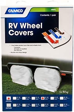Camco 45324 Vinyl Wheel & Tire Protector, 2 Pack - Image 3
