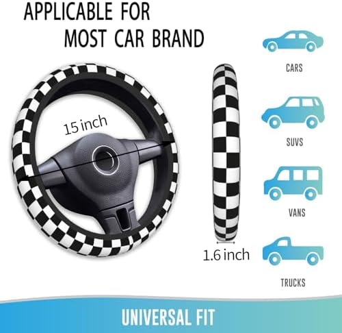 Steering Wheel Cover 15 Inch Breathable - Image 4