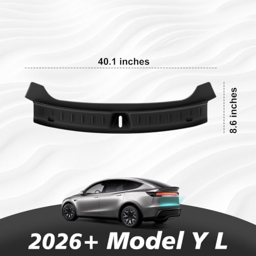 BestEvMod Rear Bumper & Trunk Sill Cover Protector - Image 2