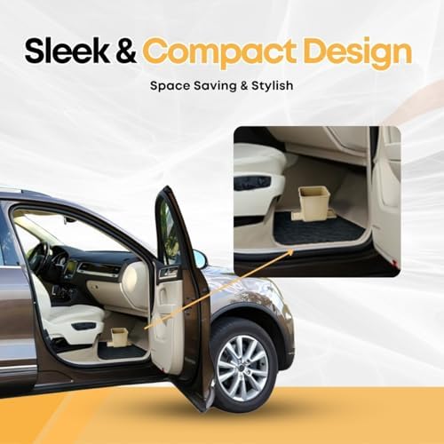 Car Trash Can with Stability Wings – Leakproof Portable Garbage Bin - Image 6