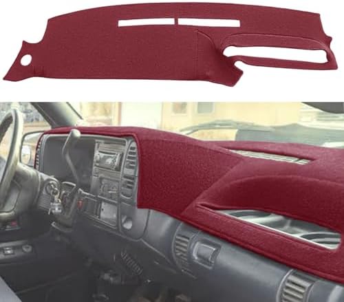 Yiz Dash Cover Mat for 1995-96 Chevy Tahoe C/K Series SuburbanJ131 by YIZ