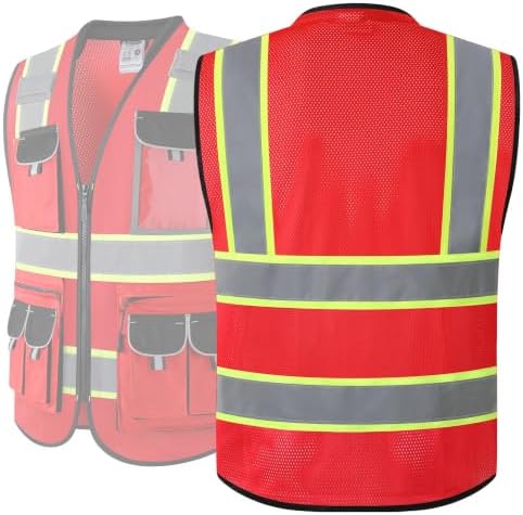 JKSafety Reflective Safety Vest - Image 2