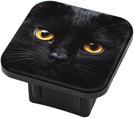 Trailer Hitch Cover, Square 2 Inch Receiver Tube Plug Cap by PATBIXES