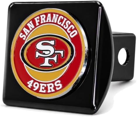 San Francisco 49ers Trailer Hitch Cover by FANMATS