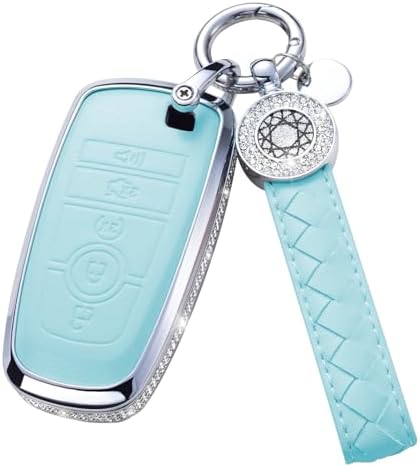 for Ford Key Fob Cover with Keychain by Unknown
