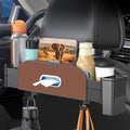 Back Seat Car Organizer, 5 in 1 Multifunctional Car Back Seat Storage Box by Joezhe