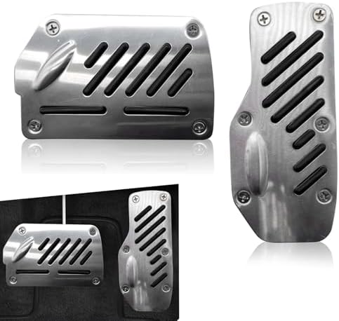 2 PCS Car Foot Pedal Pads, Brake and Accelerator Pedal Cover Sets, Non-Slip by Unknown