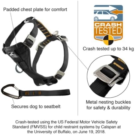 Kurgo Enhanced Strength Tru-Fit Smart Harness, Deep Violet - Image 2