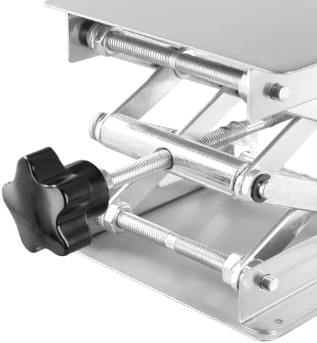 2 PCS 4 x4 Inch Lab Scissors Jack, Stainless Steel Lab Lift Platform, Lab Jack - Image 3
